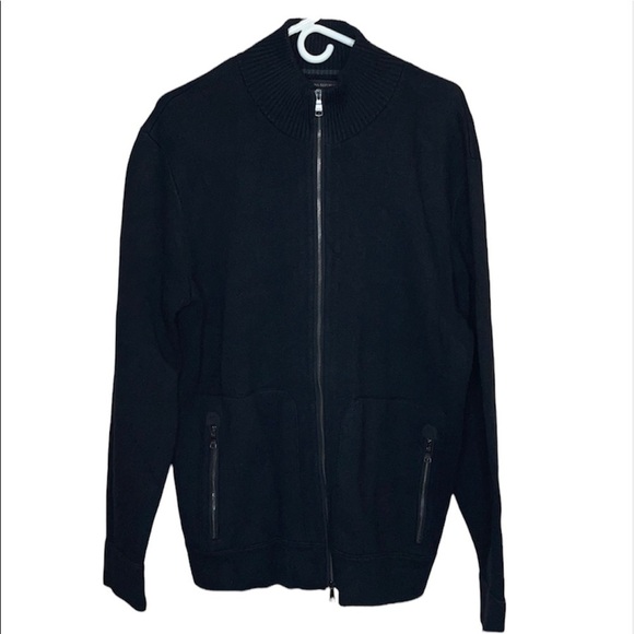 Banana Republic Man Zip Up Sweater - Picture 1 of 8